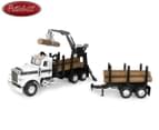 TOMY 1:16 Big Farm Peterbilt Model 367 Logging Truck 1
