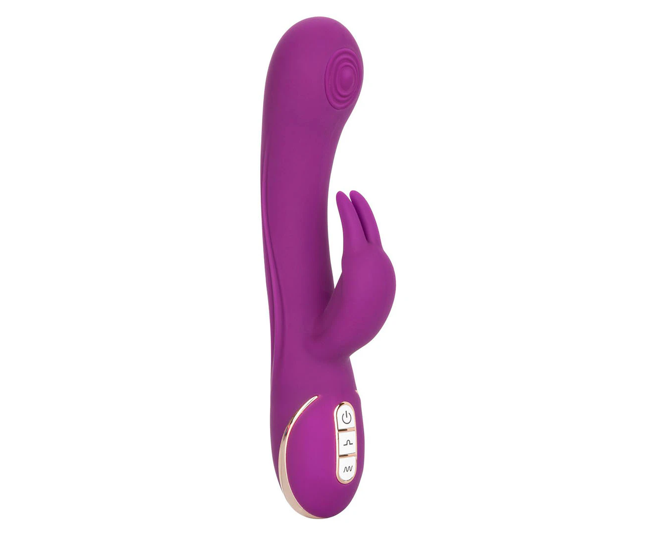 Jack Rabbit Signature Silicone Thumping Rabbit Vibrator - Purple