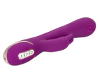 Jack Rabbit Signature Silicone Thumping Rabbit Vibrator - Purple