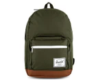 Herschel Supply Co. 22L Pop Quiz Backpack - Dark Olive/Saddle Brown