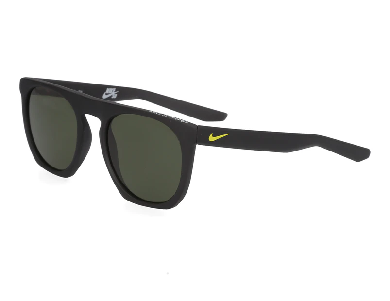 Nike SB Men's Flatspot Sunglasses - Matte Seaweed/Cyber/Green