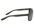 Nike SB Men's Flow Sunglasses - Matte Cargo Khaki/Grey/Silver Flash