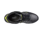 Puma Safety Men's Track Safety Boots - Black and Fluro Green/Yellow