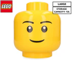 LEGO® Large Boy Storage Head - Yellow