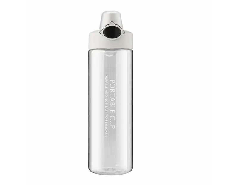 Autospout Sport Water Bottle with Filter-800ml-White