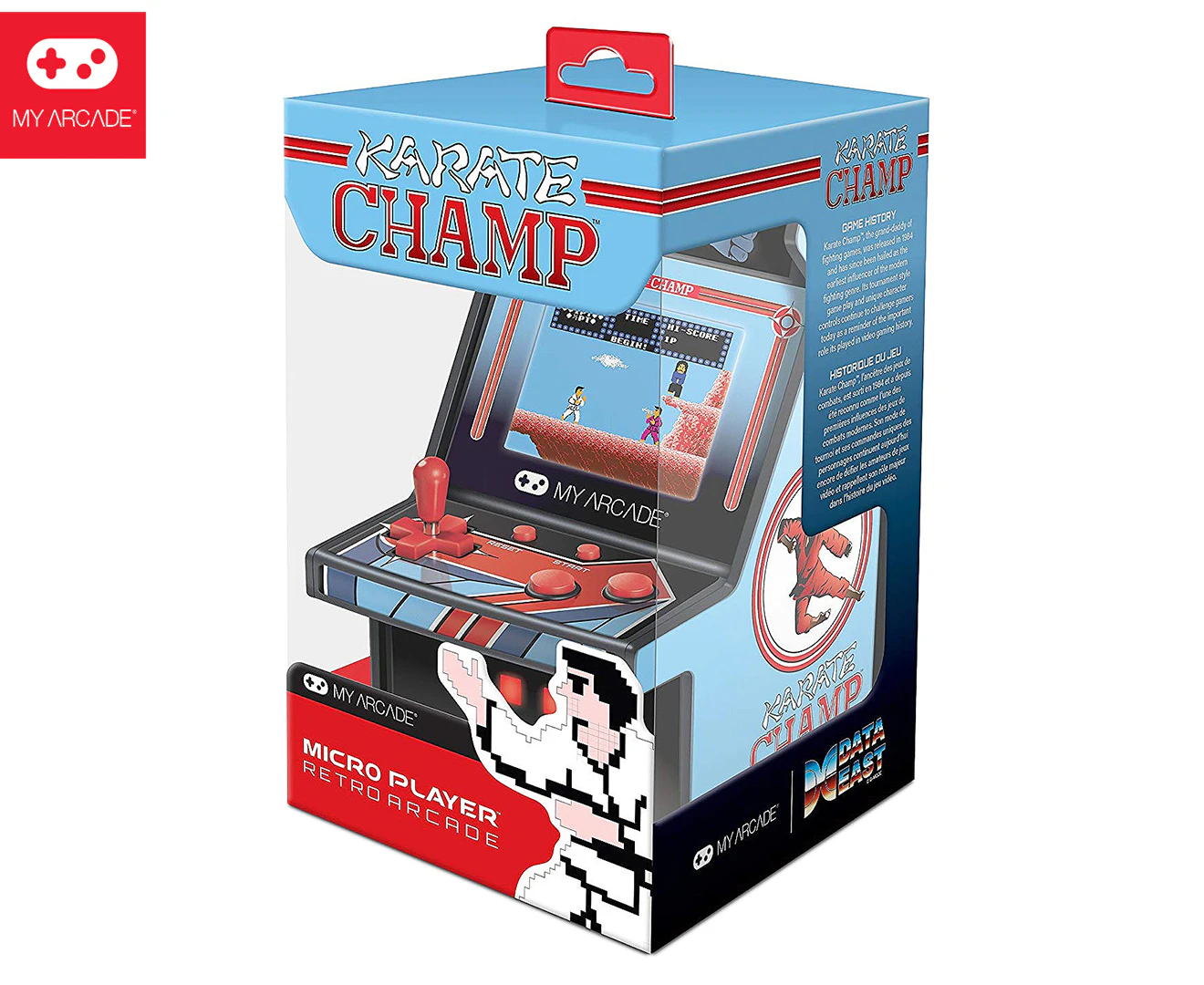 Karate Champ 6-Inch Collectible Retro Micro Player