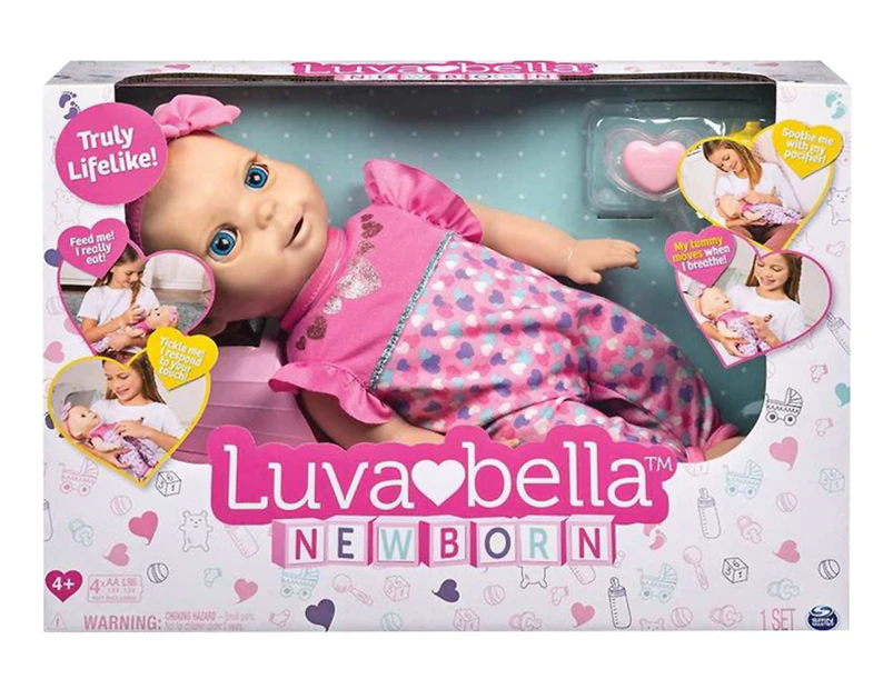 Luvabella Newborn Interactive Baby Doll
