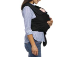 Moby Evolution Wrap Baby Carrier - Black