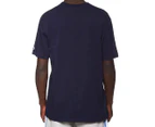 Champion Men's Script Short Sleeve Tee / T-Shirt / Tshirt - Navy