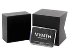 MVMT Men's 40mm Chrono Leather Watch - Tan/White/Black