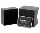 MVMT Men's 45mm Chrono Leather Watch - Black 5