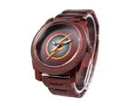 The Flash CW Stainless Steel Red Watch