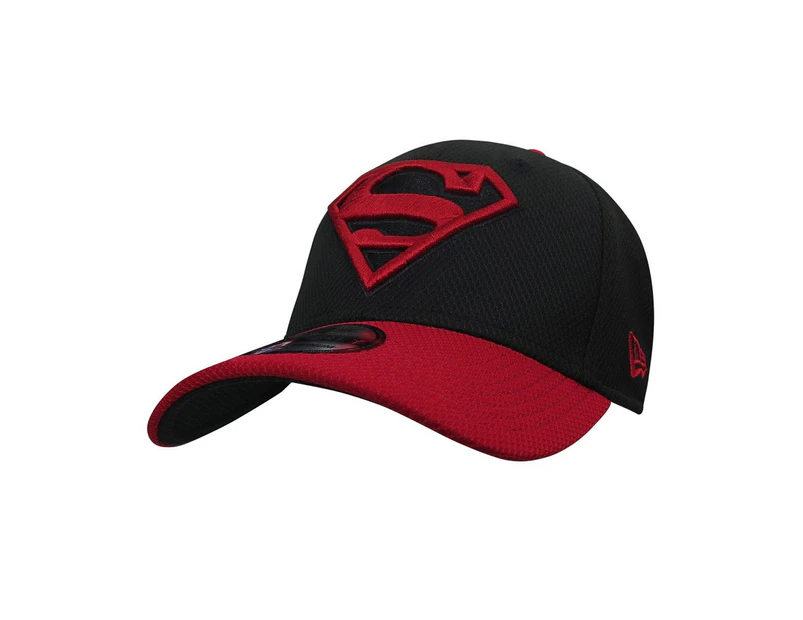 Superboy Symbol Red & Black 39Thirty Fitted Hat