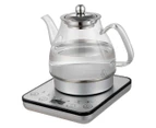 Healthy Choice 1.2L Digital Glass Kettle w/ Tea Infuser