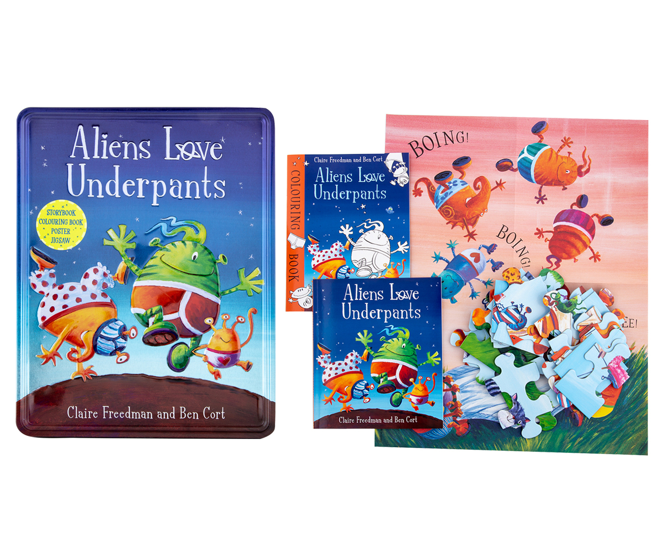 Buy Doll-Aliens Love Underpants by Claire Freedman With Free