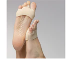 My Feet Gel C-Shape Forefoot Pad w/ Metatarsal Cushioning Pain Relief (pair)