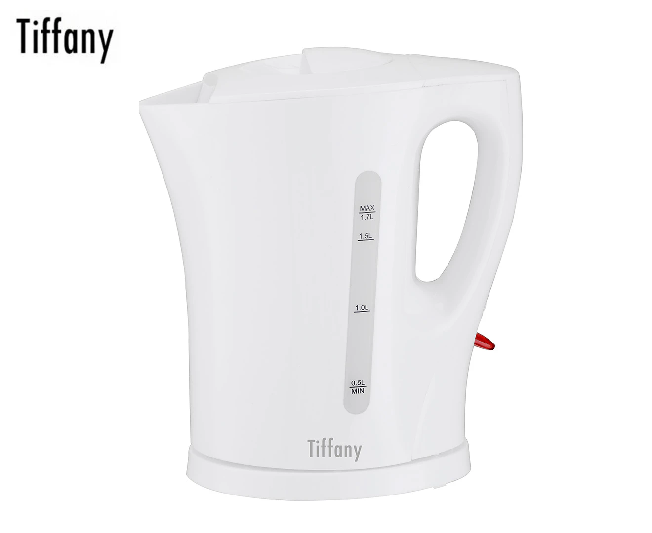 Tiffany 1.7L Electric Cordless Kettle Kitchen 2200W Hot Water Jug/Boiler White