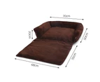 3-in-1 Pet Bed Extendable Foldable Dog Cat Sleeping Blanket Warm Washable Animal i.Pet