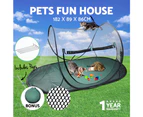 i.Pet Pet Soft Playpen Dog Cat Outdoor Enclosure Portable Cage Play Tent