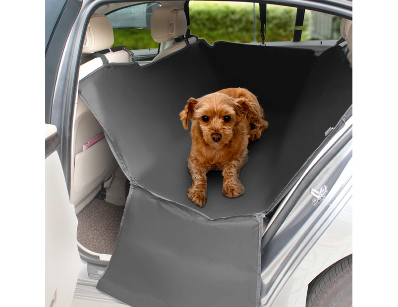 i.Pet Pet Car Back Seat Cover Cat Dog Hammock Waterproof Protector Mat Black