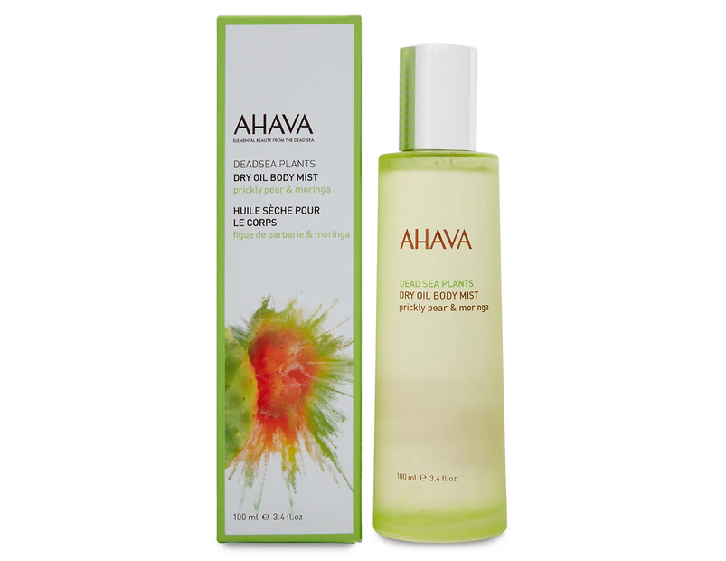 Ahava Dry Oil Body Mist Prickly Pear & Moringa 100mL