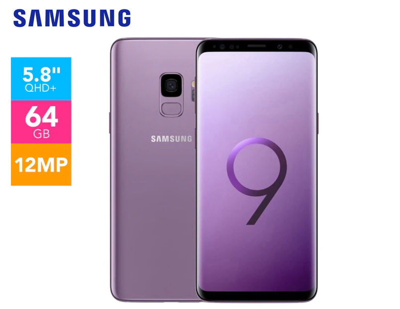 Samsung Galaxy S9 64GB Smartphone Unlocked - Lilac Purple