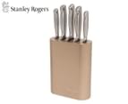 Stanley Rogers 6-Piece Vertical Oval Knife Block Set 1