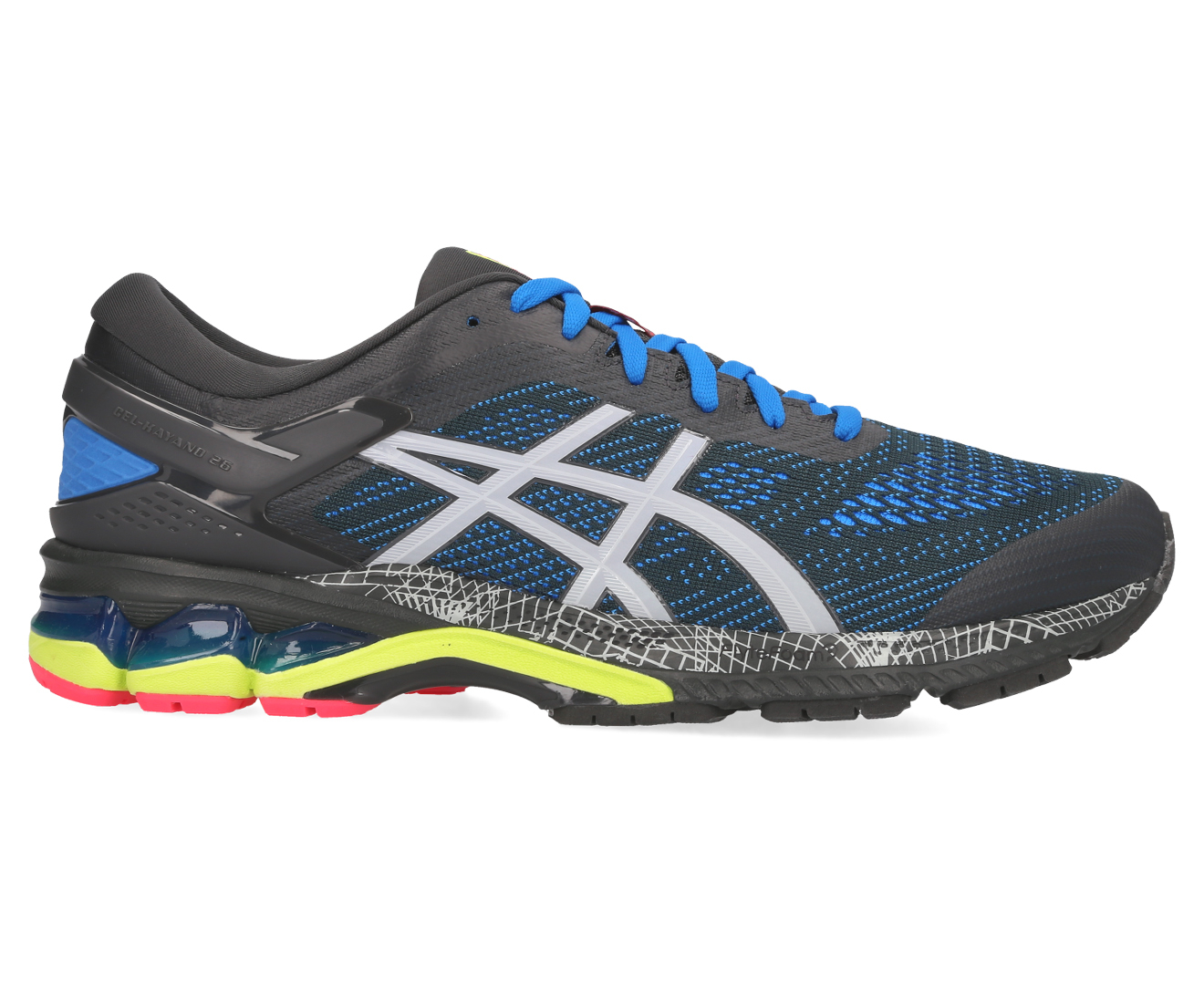 ASICS Men's Gel-Kayano 26 Lite-Show 2.0 Running Shoes - Graphite Grey ...