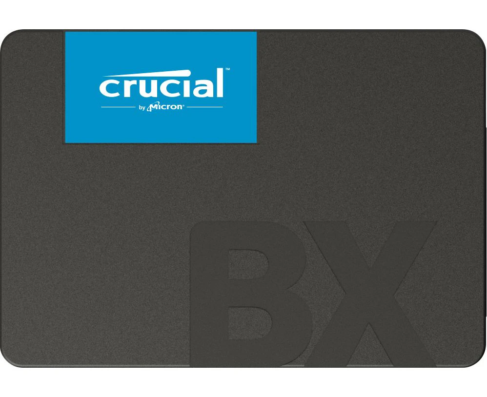 Crucial BX500 480GB 2.5' SATA3 6Gb/s SSD - 3D NAND 540/500MB/s 7mm 1.5 mil MTBF 3yr wty Acronis True Image Solid State Drive