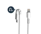 StarTech 3.3 ft. (1 m) USB to Lightning Cable - Apple MFi Certified - White