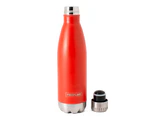 Neoflam Classic 500ml Stainless steel Bottle Double Walled Vacuum Insulated Powder Coated Colour Red
