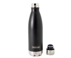 Neoflam Classic 500ml Stainless steel Bottle Double Walled Vacuum Insulated Powder Coated Colour Black