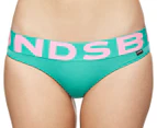 Bonds Women's Wideband Hip-Hanger 2.0 - Emerald Wave/Berry Sorbet