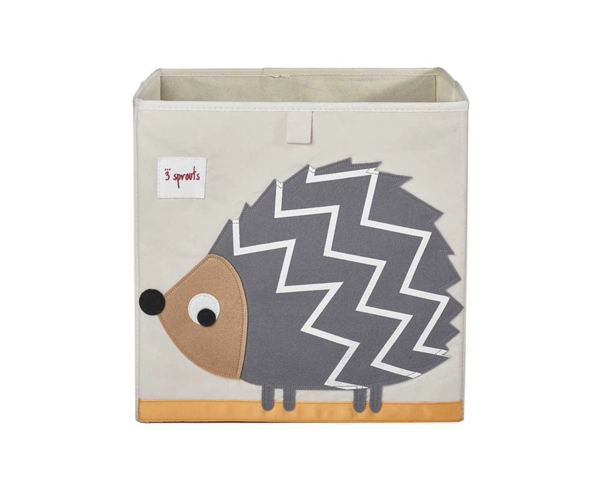 3 SPROUTS Storage Box - Grey Hedgehog