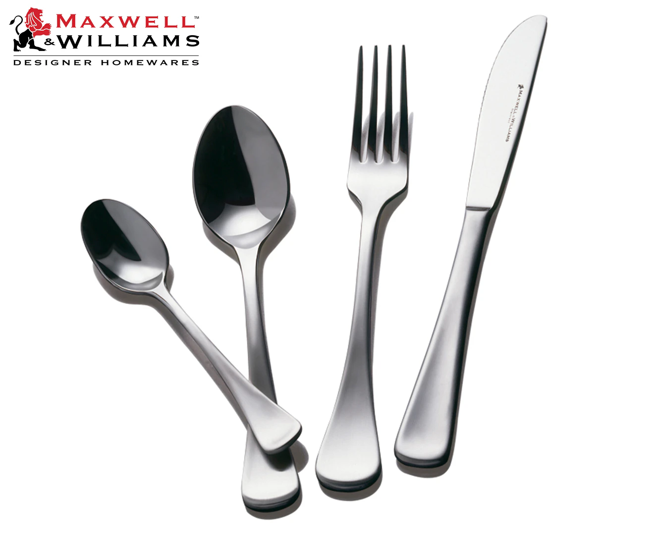 Maxwell & Williams 16-Piece Cosmopolitan Cutlery Set - Silver