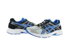 Asics Mens GEL-Contend 4 Mesh Performance Silver/Classic Blue/Black Running Shoes