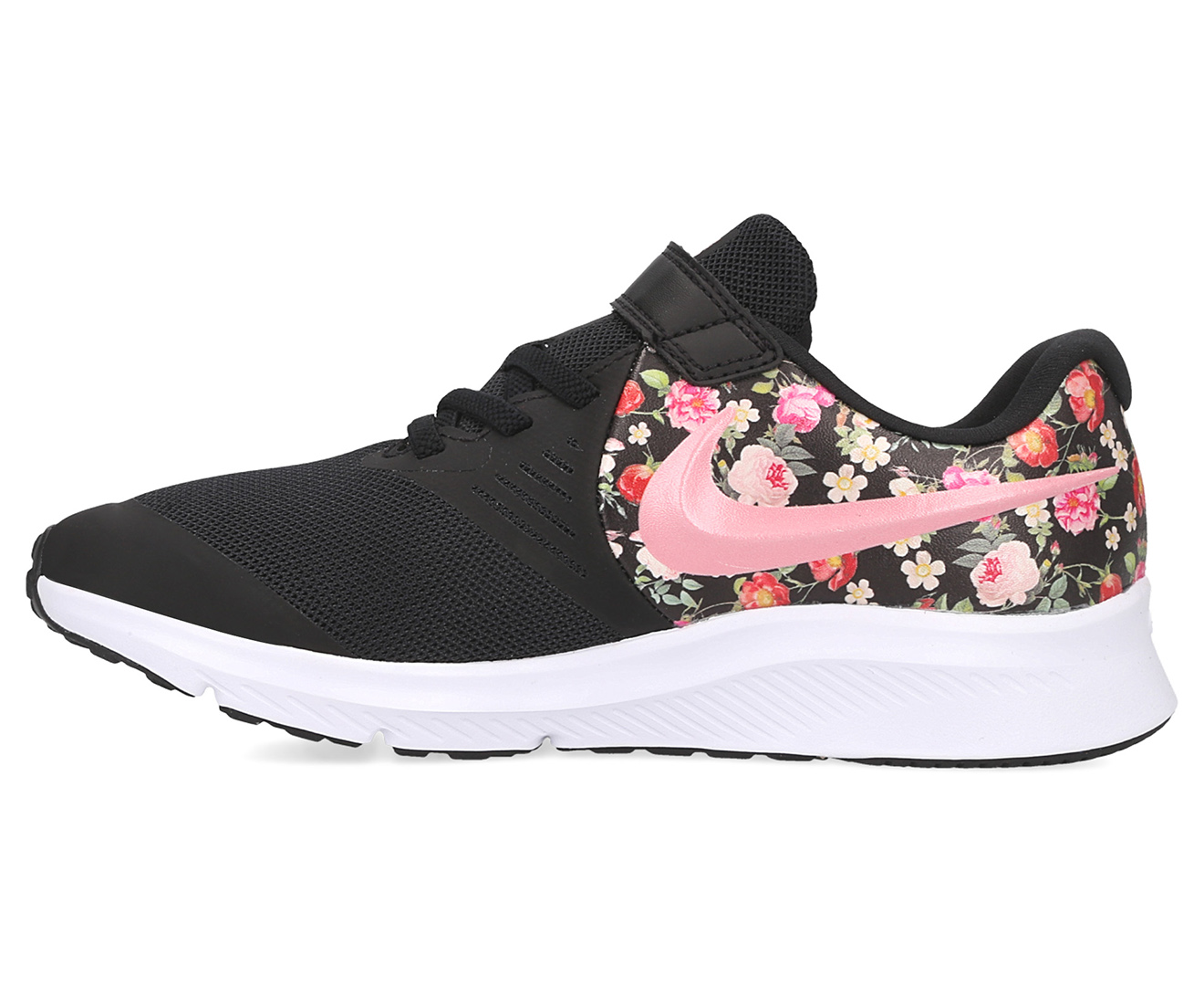 nike running floral shoes