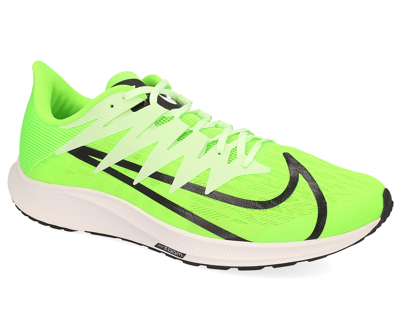 Nike Men's Zoom Rival Fly Running Shoes - Green/Black-Phantom | Catch.co.nz