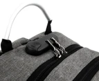Atlas 14L Anti-Theft Backpack w/ USB & Lock - Grey