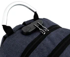 Atlas 14L Anti-Theft Backpack w/ USB & Lock - Blue