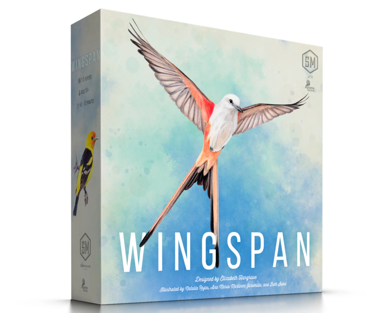 Stonemaier Games Wingspan Tabletop 1-5 Player Kids/Children Fun Board Game 10y+