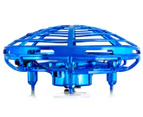 Thunda UFO Hand Controlled Drone - Blue