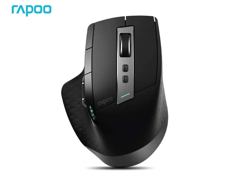 Rapoo MT750S Rechargeable Multi-Mode Bluetooth & Wireless Mouse - Black