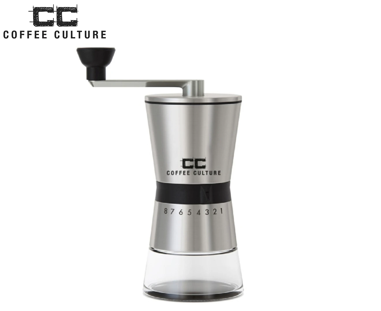 Coffee Culture Premium Hand Burr Coffee Bean Grinder