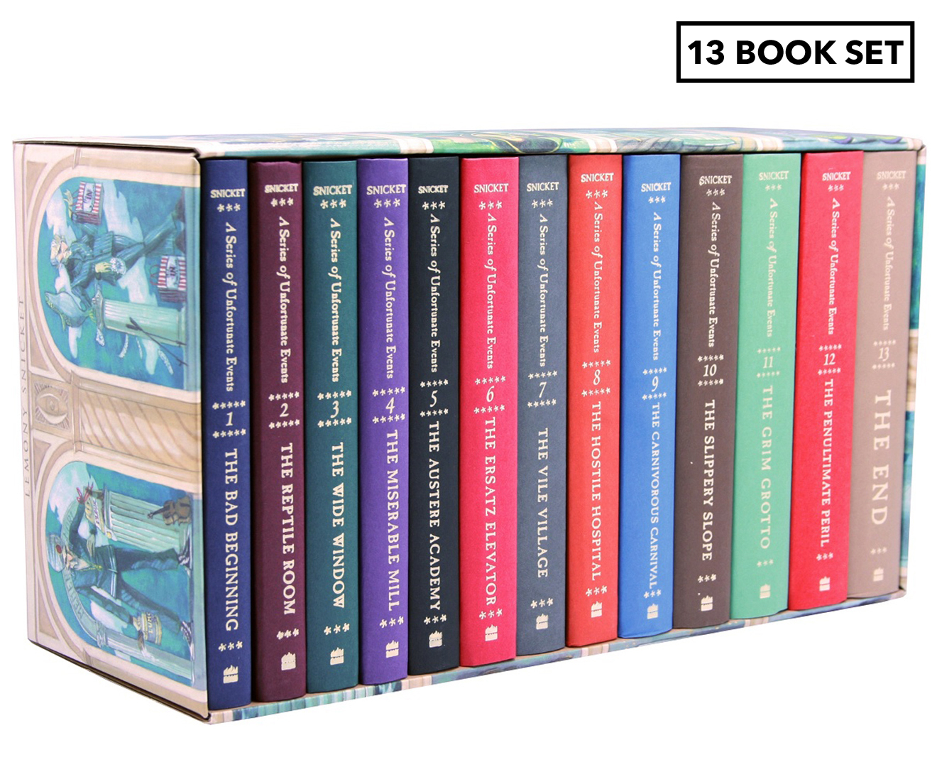 Lemony Snicket's A Series of Unfortunate Events 13Book Box Set Catch