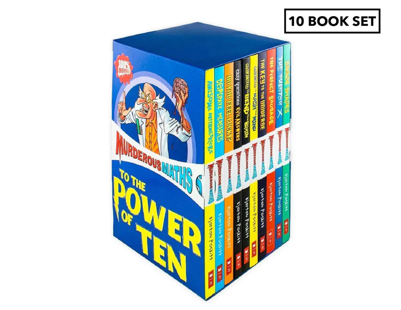 Murderous Maths To The Power Of Ten 10-Book Set by Kjartan Poskitt