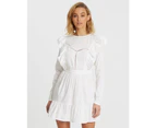 The Fated Women's Gypsea Mini Dress - White