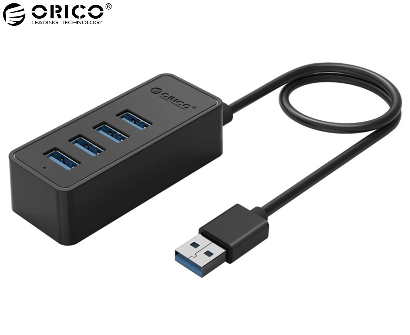 Orico 4-Port USB 3.0 Hub w/ Micro B Power Port