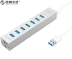 Orico Aluminium 7-Port USB 3.0 Hub - Silver