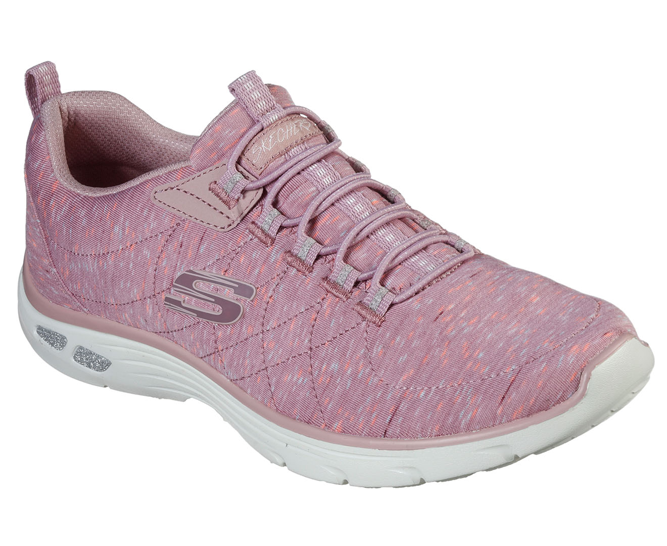 Skechers Women's Empire D'Lux Sports Shoes - Sparkling Pops Shoe - Rose ...
